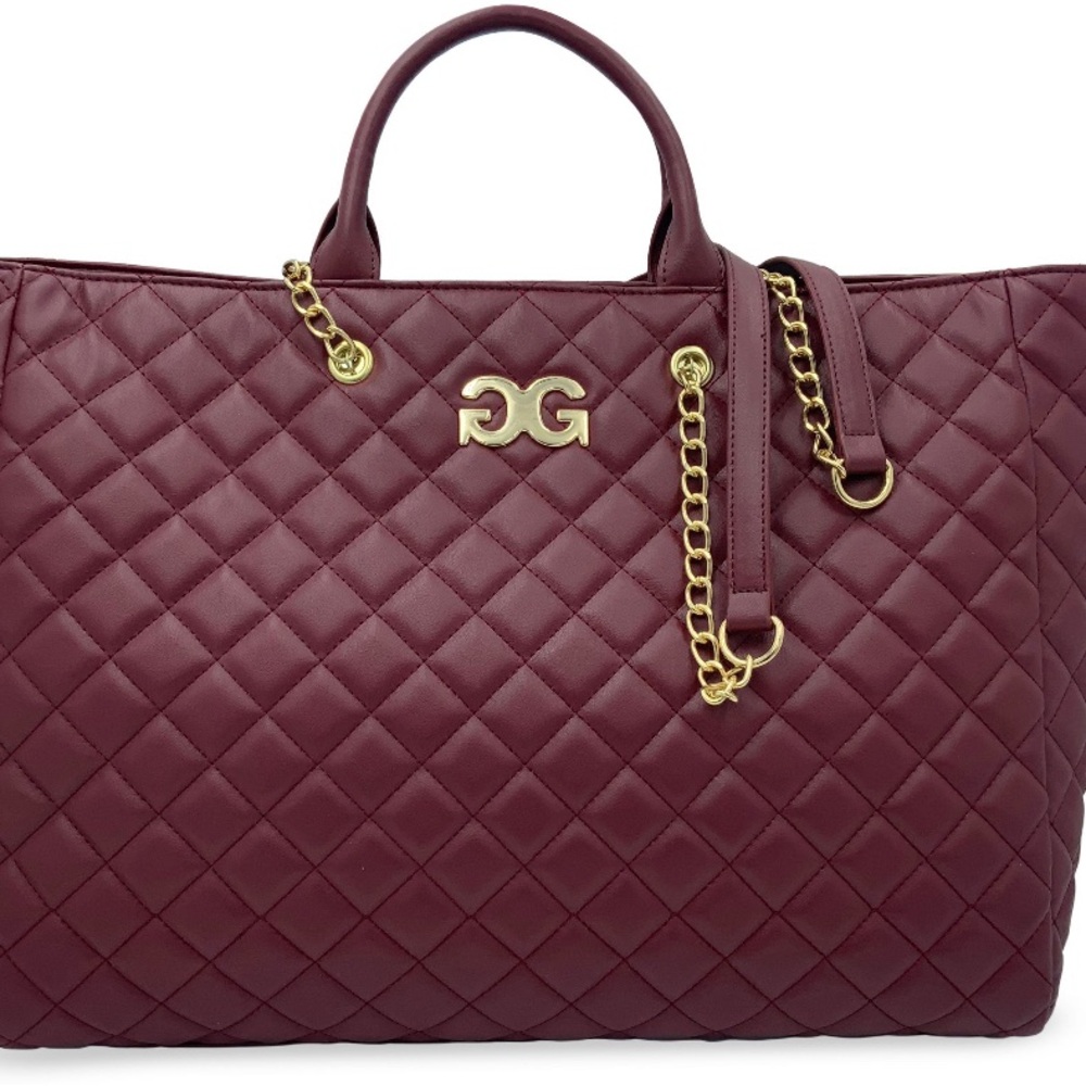 Gilda Paris Large Quilted Tote Bag — NWT